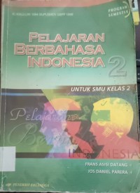 PELAJARAN BERBAHASA INDONESIA 2